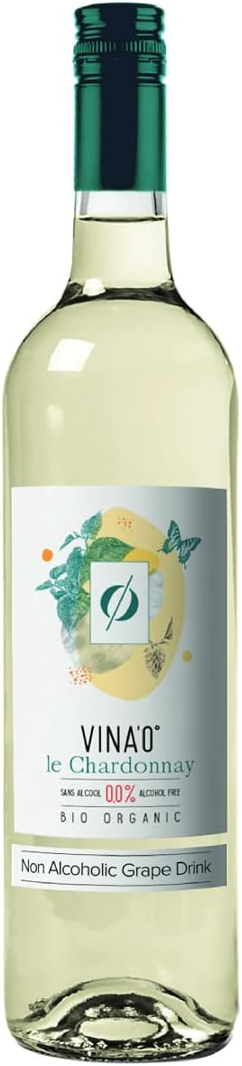 UNIVERS DRINK VINA&rsquo;0 Le Chardonnay Alcohol-Free Organic White Wine 750 Ml image number 3