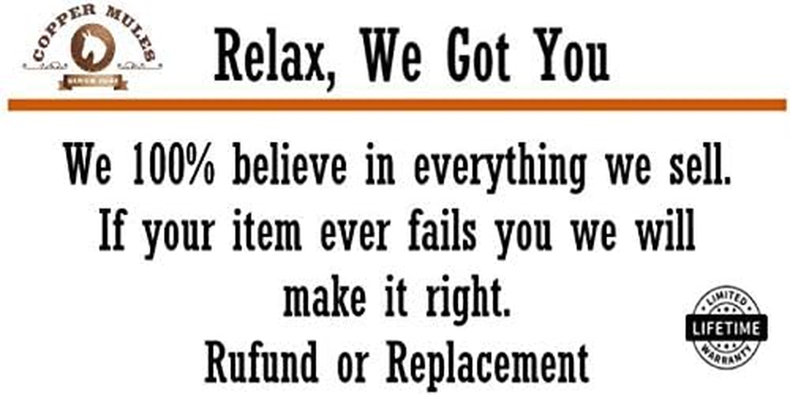 Copper Mules Moscow Mule Mug Handcrafted of 100% Pure Thick Copper - Timeless Barrel Smooth Finish - RAW Copper Interior - Authentic and Strong Riveted Handle - Holds 16Oz image number 4