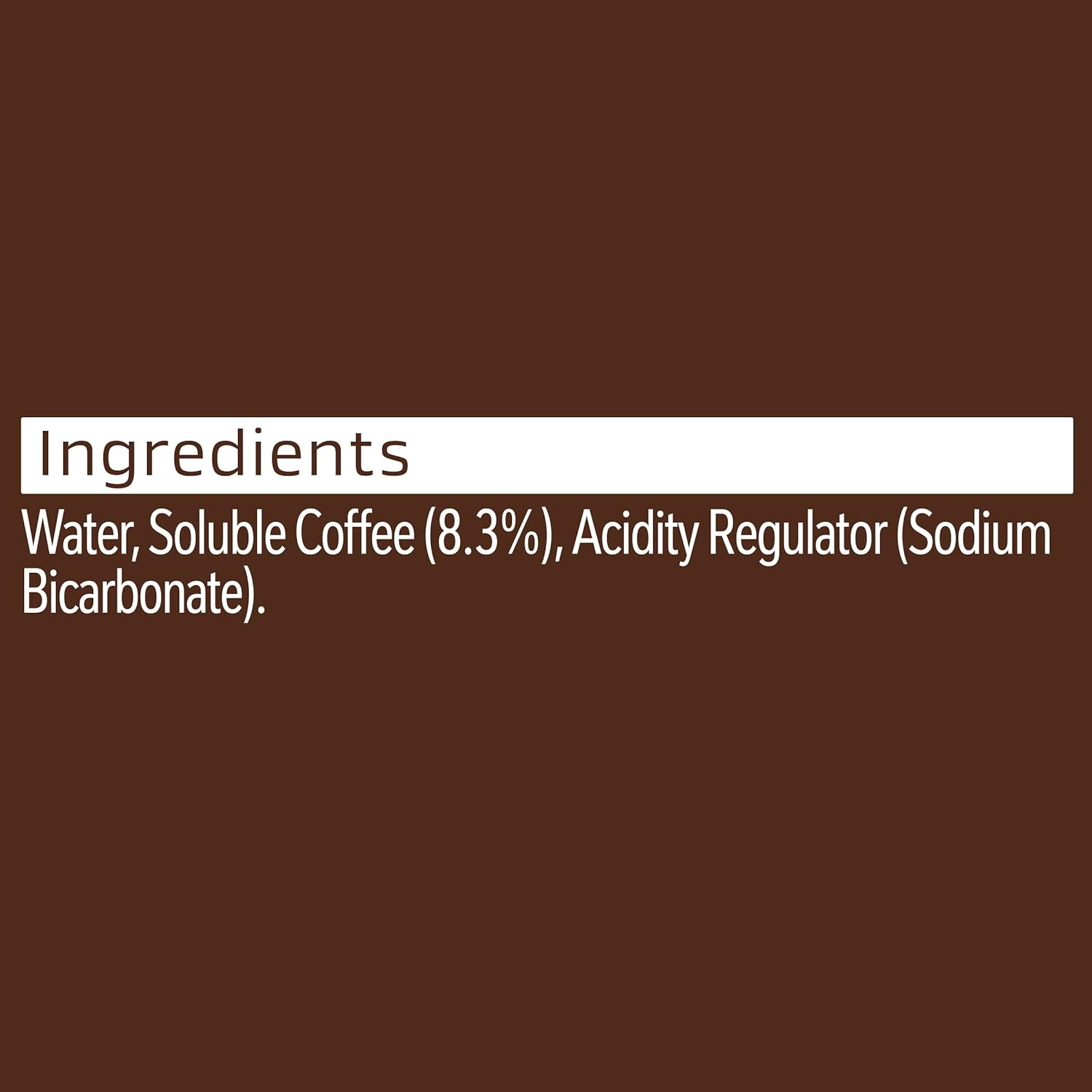 Nescaf&eacute; Espresso Black Flavoured Coffee Concentrate 500 Ml image number 6