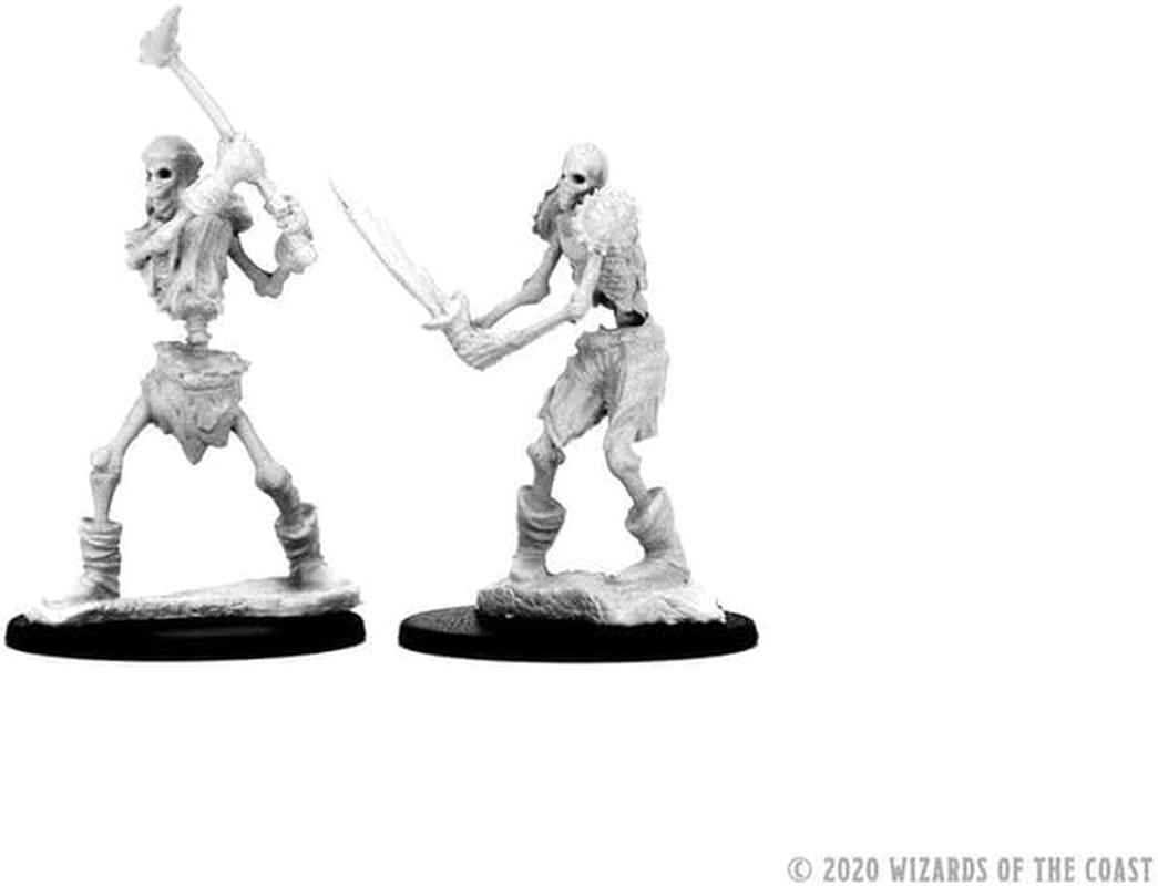 Wizkids WZK72559 Miniatures D&D Nolzurs Marvelous Unpainted Minis Skeletons image number 3