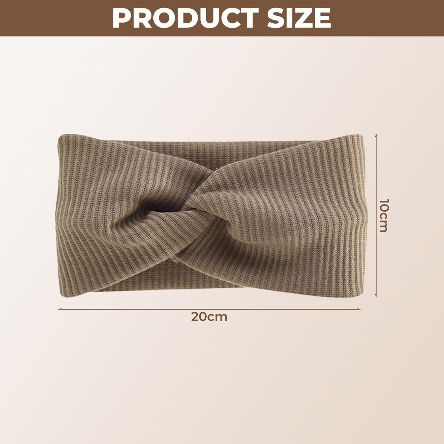 Sdhgerh Pack of 6 Women'S Elastic Headband Women'S Summer Soft Hair Bands Leopard Print Non-Slip Headband for Sports Running Gym Yoga Workout Multicoloured image number 5