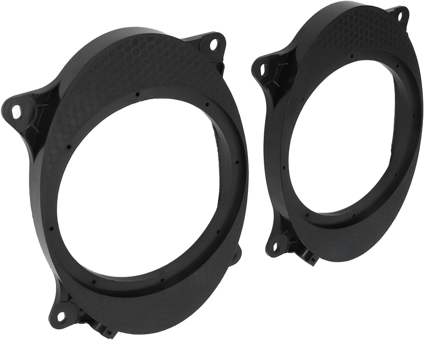 Door Speaker Adapter Spacer Rings 2 Pcs No Fade Easy Install Professional Speaker Adapters with 2 Wire Harness for Car (6X9) image number 3