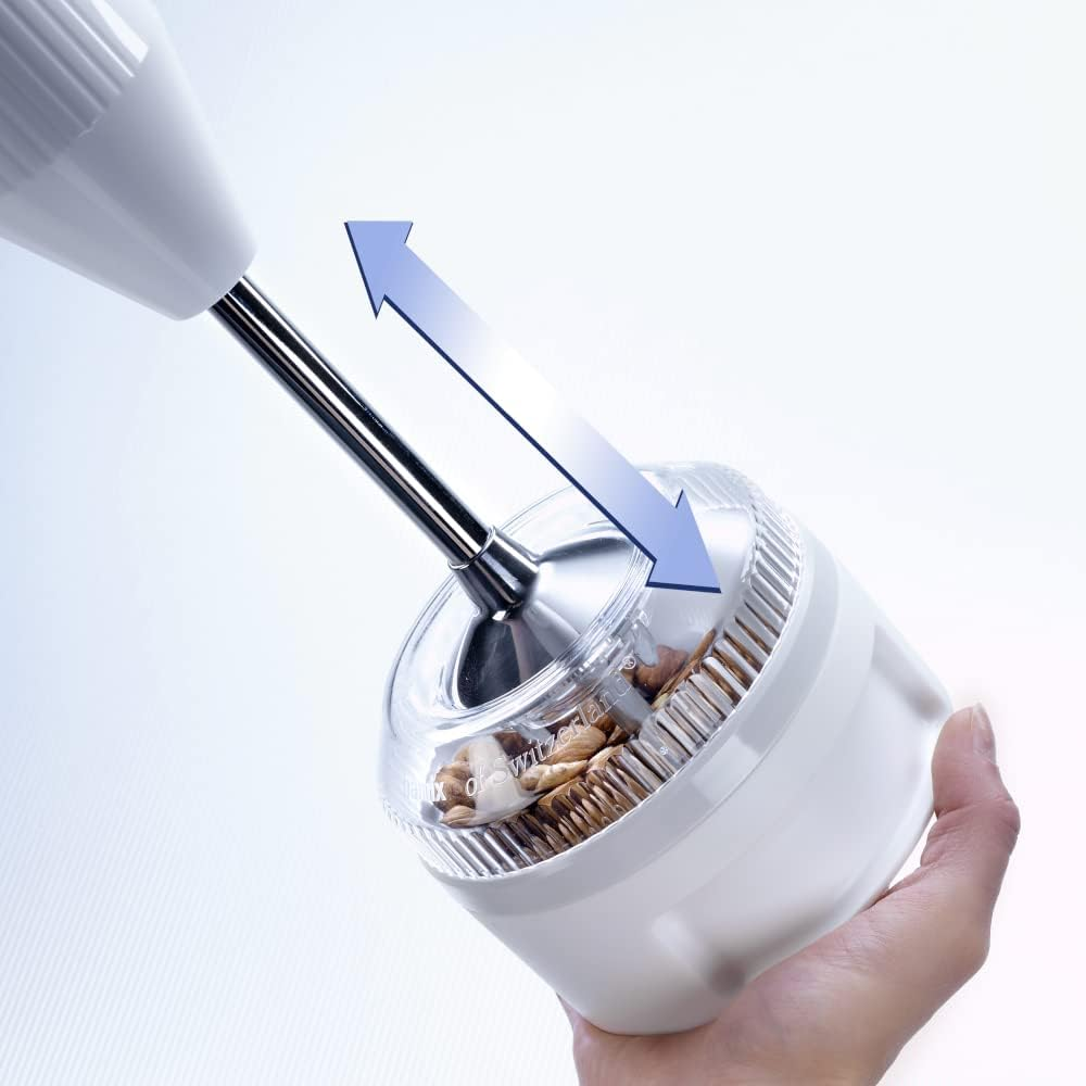 Bamix the Original Mince and Mix Wet/Dry Processor/Mill Attachment/Addon White image number 6