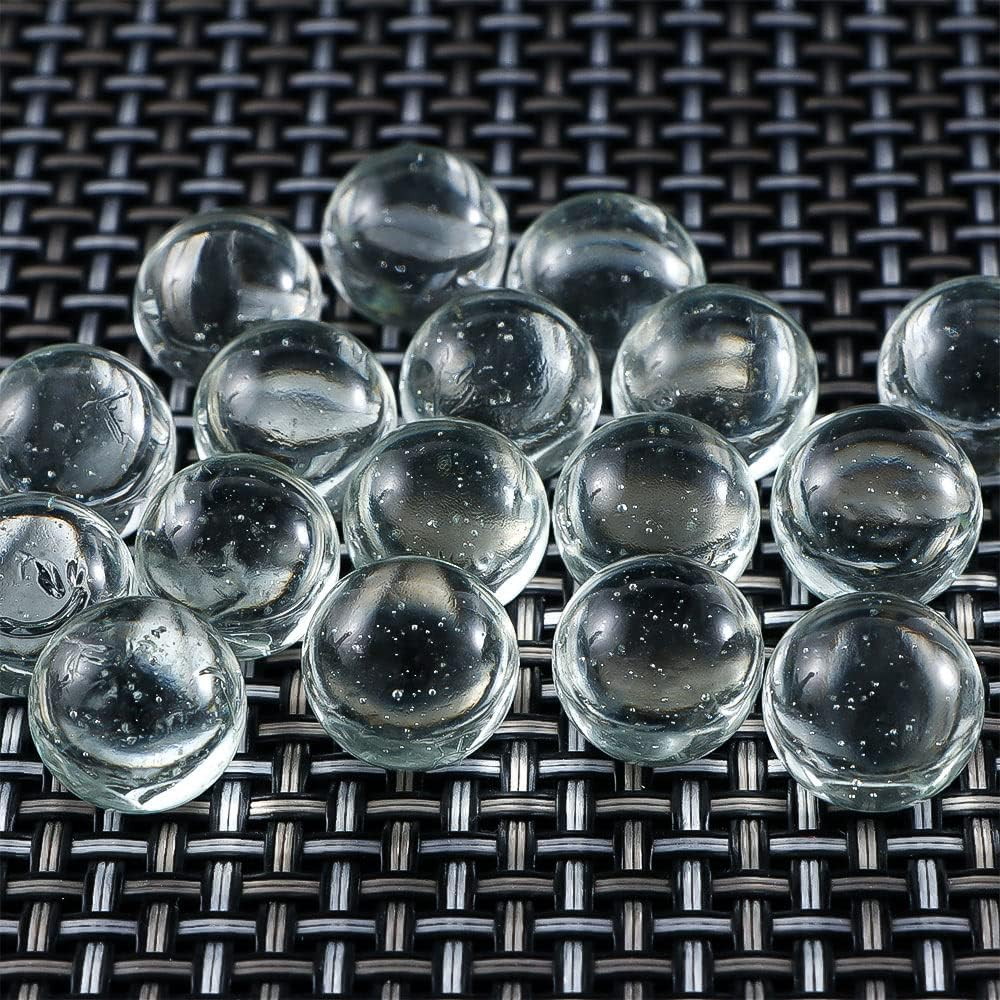 Vctitil 100Pcs 10Mm Clear Glass Marbles for Games, Decor & Crafts image number 2