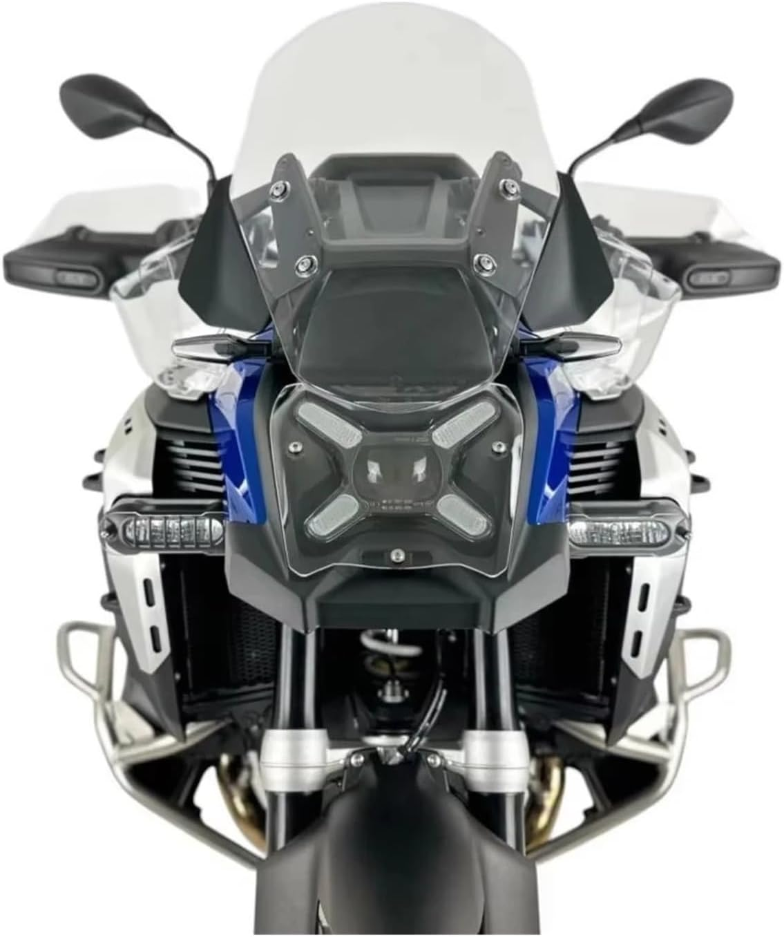 Jiningxinxin Motorcycle Headlight Protective Cover Compatible with R1300GS Adv Adventure LIGHTHOUSE Protection(Light Gray) image number 2