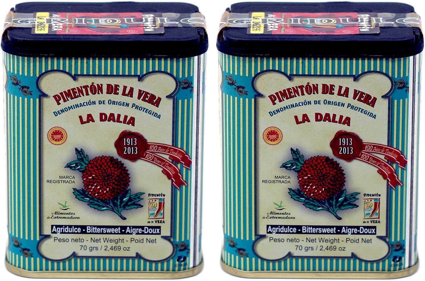 La Dalia Spanish Smoked Paprika 70G - Pack Of 2