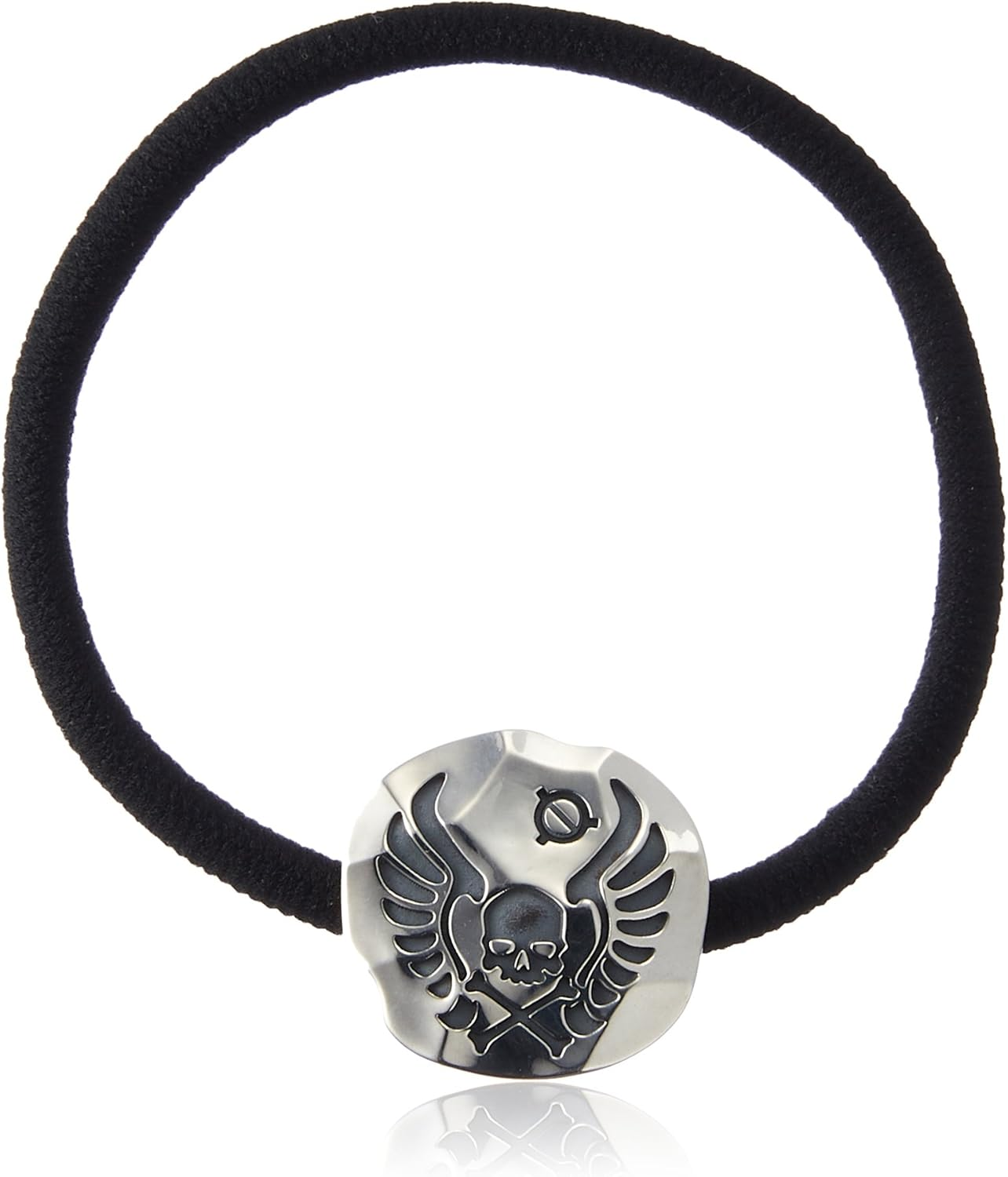 Dr. Monroe HRN-11-SV Official Accessory Skull Hair Rubber 925 Silver Director Kenji Kamiyama "Hirune Hime" Official Accessory, Rubber Metal