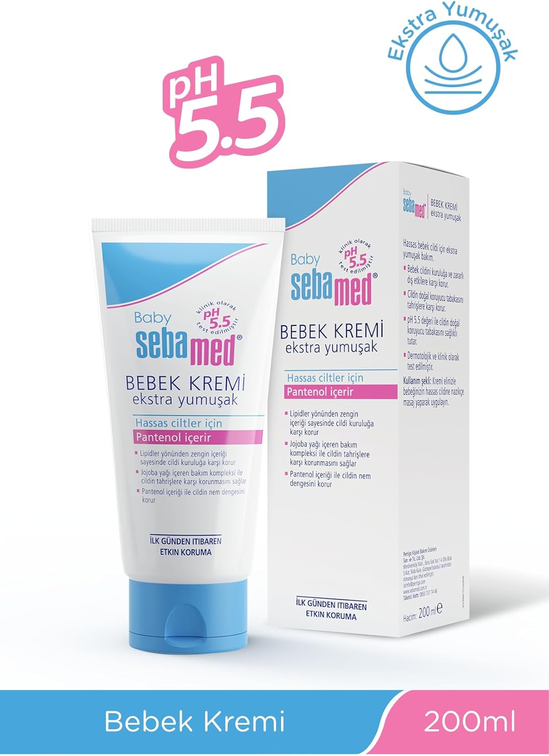 SEBAMED Baby Cream Extra Soft 200Ml, 1 Count image number 4