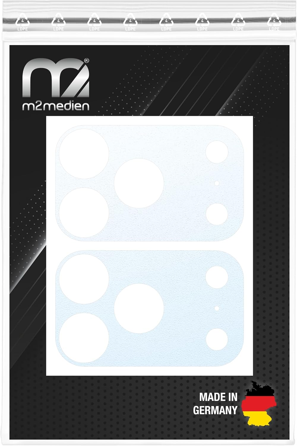 Sticker for Iphone 17 Pro Max Camera Plateau - Thick Vinyl Skin to Cover Case Cut-Out & Protect Aluminium (Iphone 17 Pro Max Plateau Sticker, Matte White/Rough) image number 1