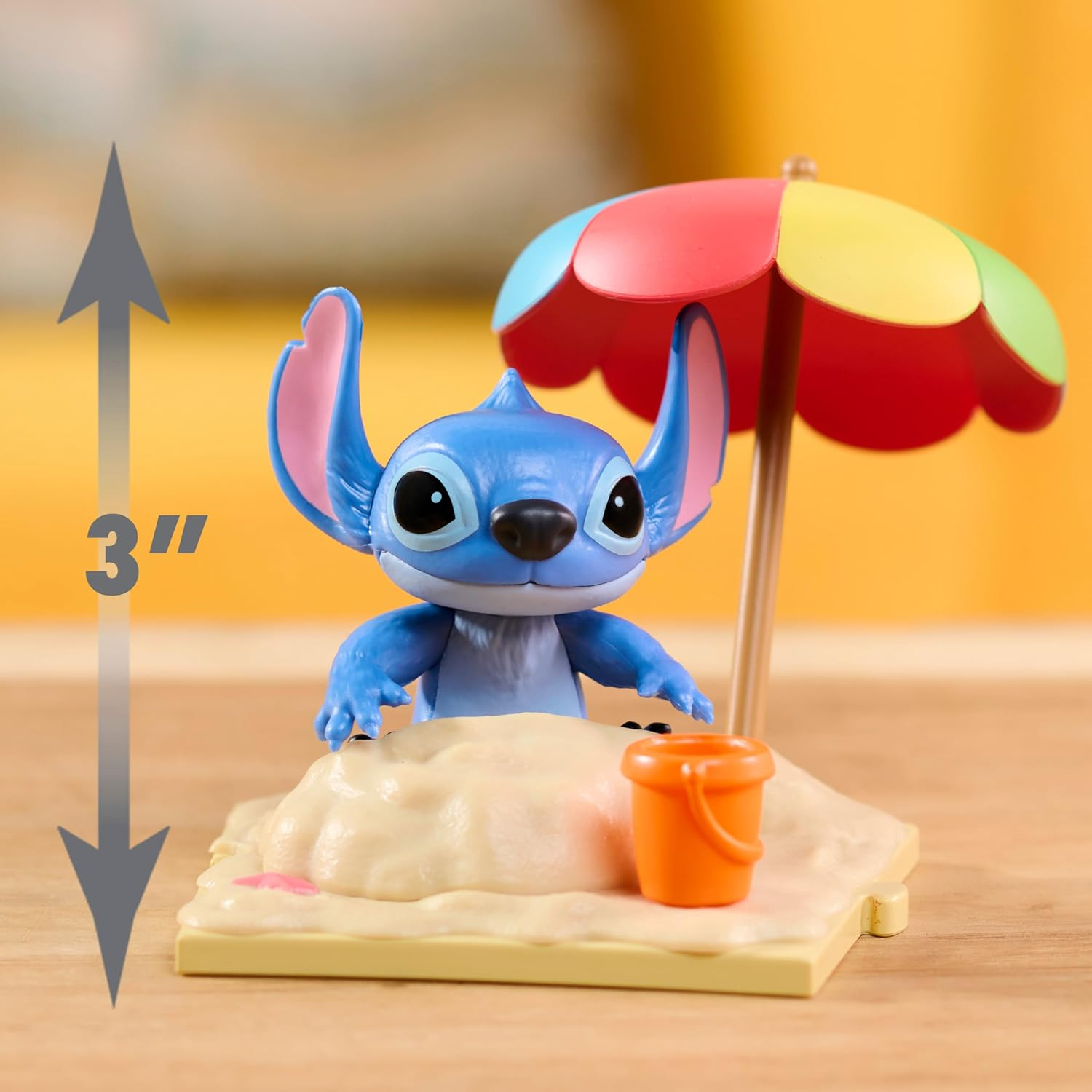 Disney Stitch Live-Action Movie Time 3-Inch Collectible Figures, Blind Box Collectible Toys, Home Decoration, Toy for Fans, Girls, Boys, Kids 3 and up by Just Play image number 3