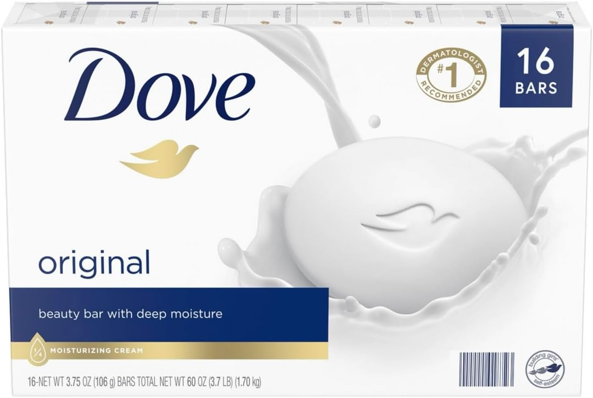 Dove Dove Moisturising Bar Soap (16 X 4 Oz)Net Wt ( 64 Oz), 64 Oz image number 2