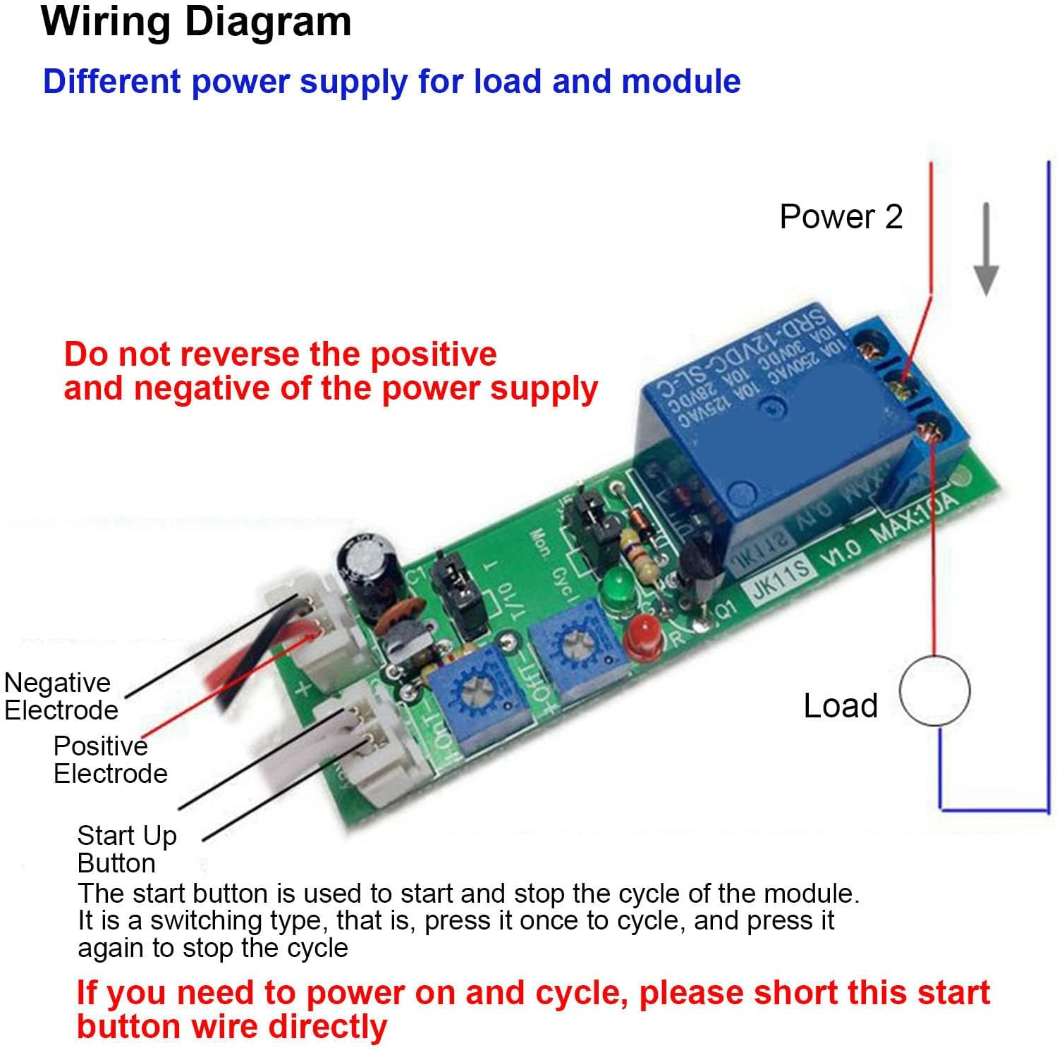 DC 12V Timer Switch Module - Adjustable Delay Turn off Timing Relay for Operating Equipment (0-120 Minutes) image number 1