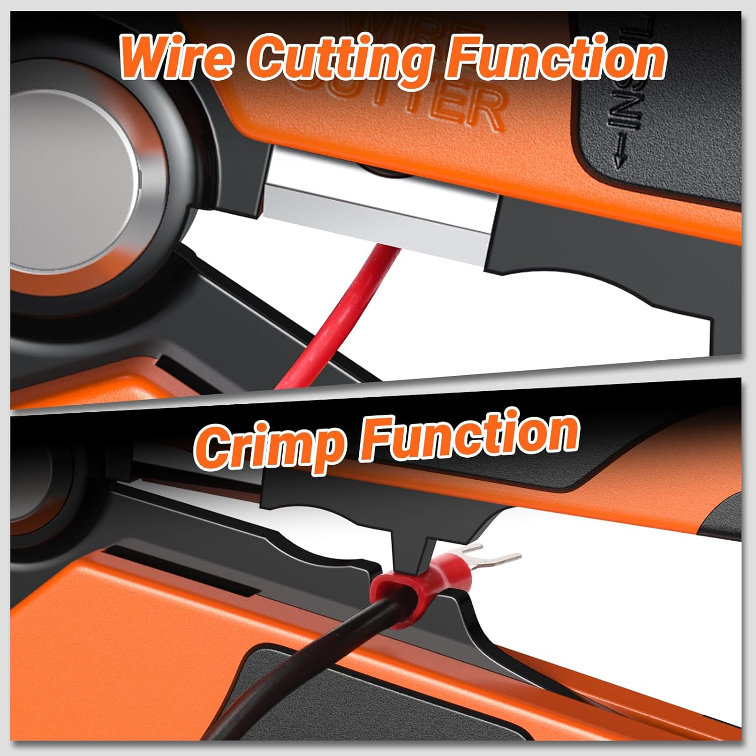 Wire Stripper, Preciva Automatic Cable Stripper and Cutter Tool Electrical for 0.2-6Mm&sup2; Cable, Self Adjustable Wire Stripper Plier image number 4