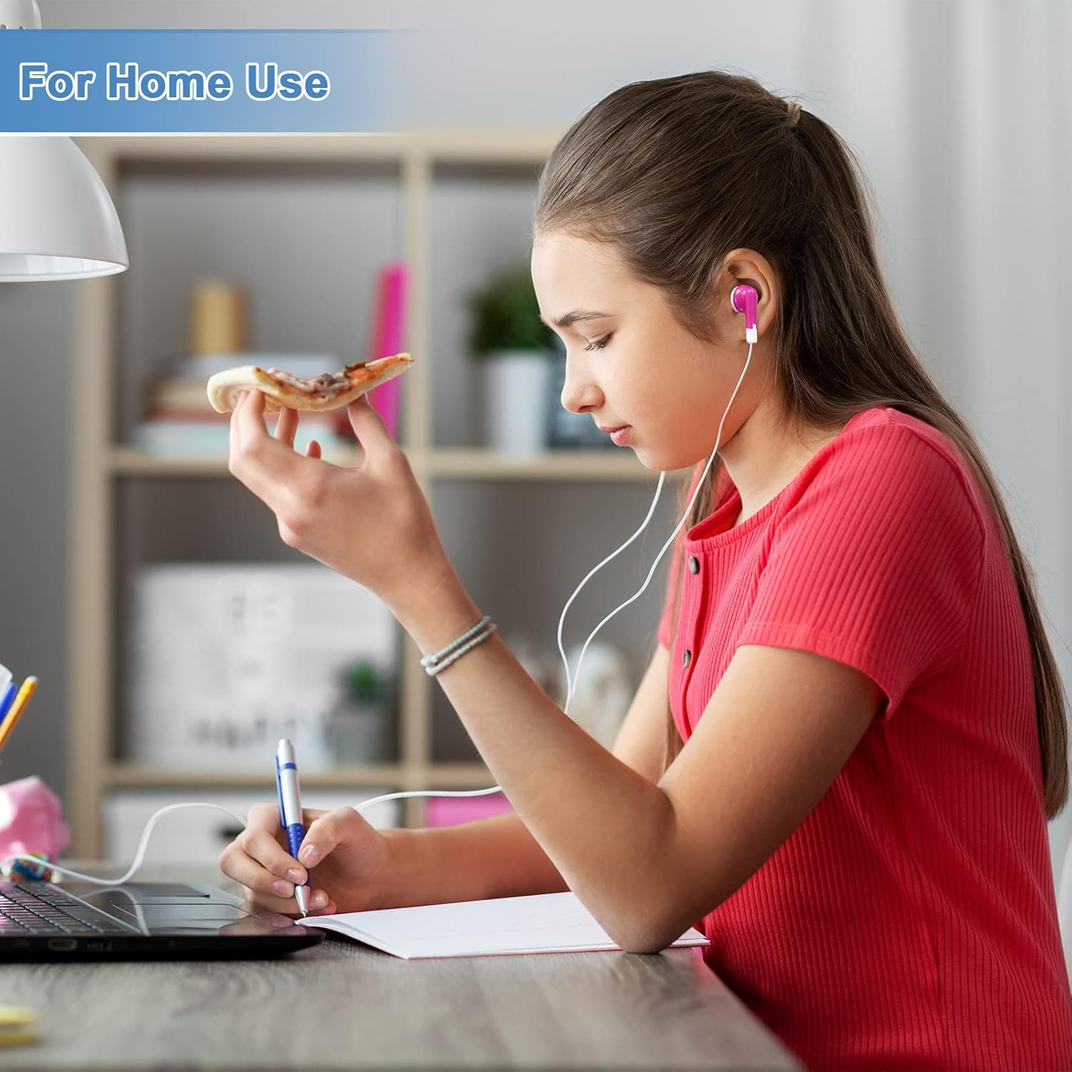 160 Packs Colorful Wired Earbuds, Colored Student Earphones with Individual Bag Disposable Headphones for Kids Children Students Classroom School Library Laptop, 8 Colors