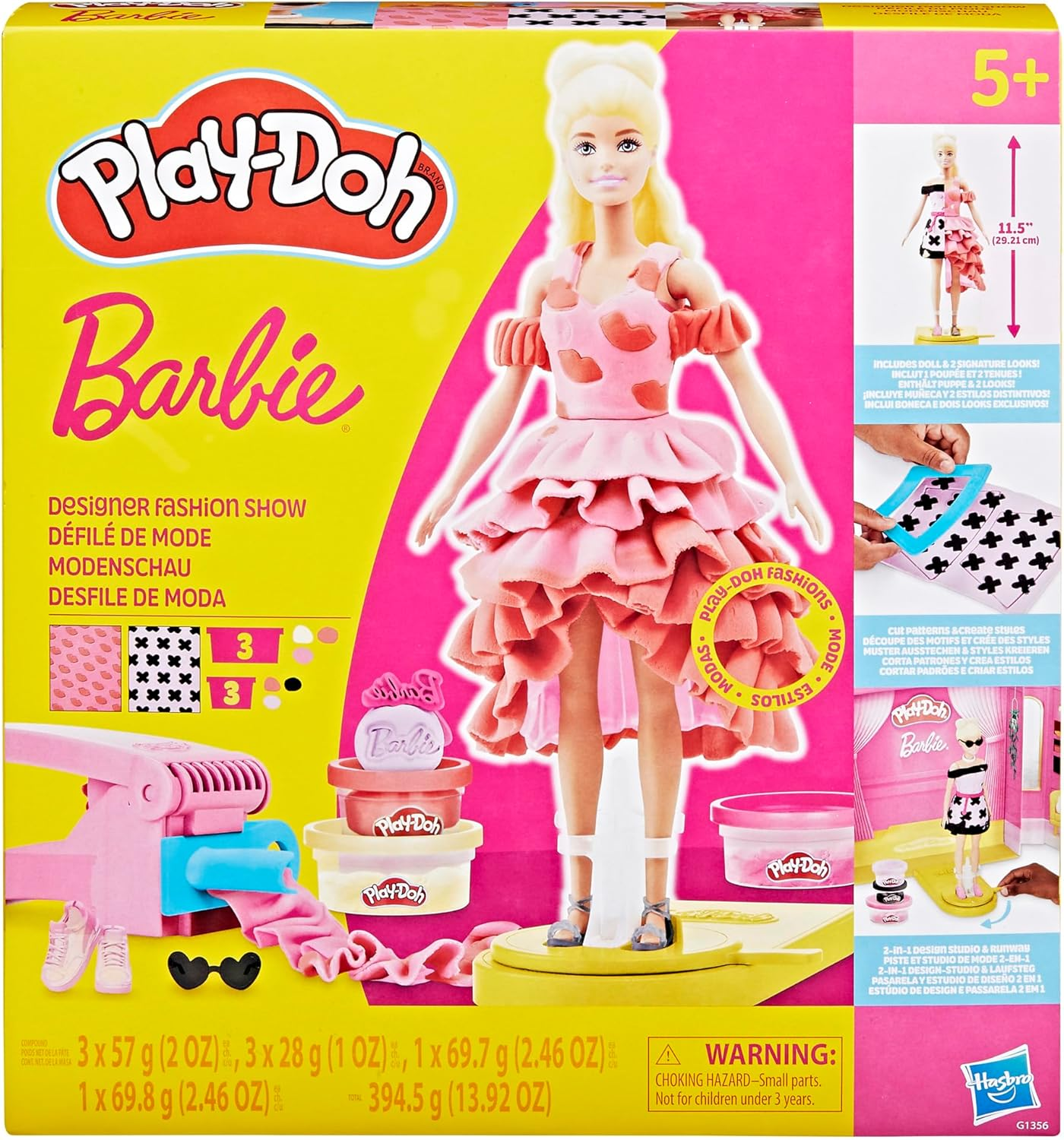 Play-Doh Barbie Fashion Show Playset image number 6