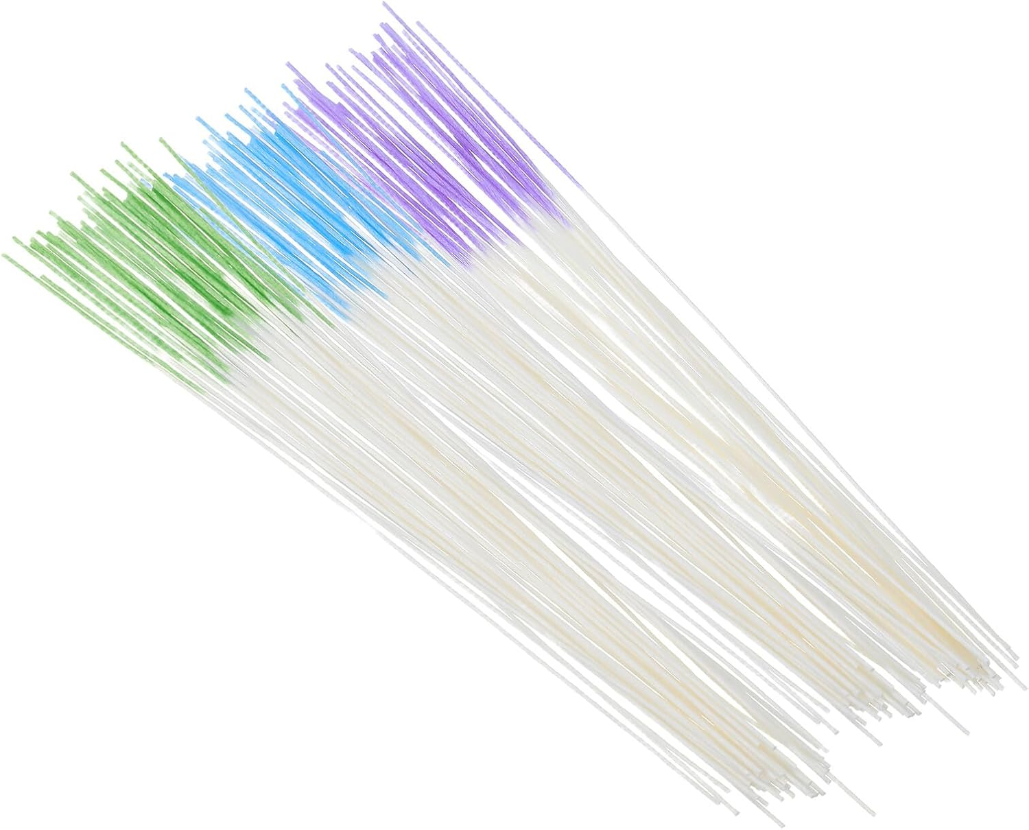 DINHEAROM 180Pcs Ear Hole Cleaning Thread Aftercare with 3 Tubes (Green, Purple, Pink, 60Pcs Each) Disposable Ear Floss Hygiene and Dirt Removal image number 6