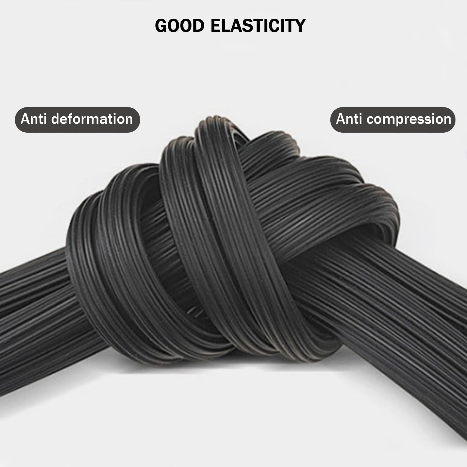 ACEBON 30 Metres Diameter 3.0 Mm Rubber Piping Tape for Fly Screen Mosquito Screen Insect Screen Replacement Part Accessories