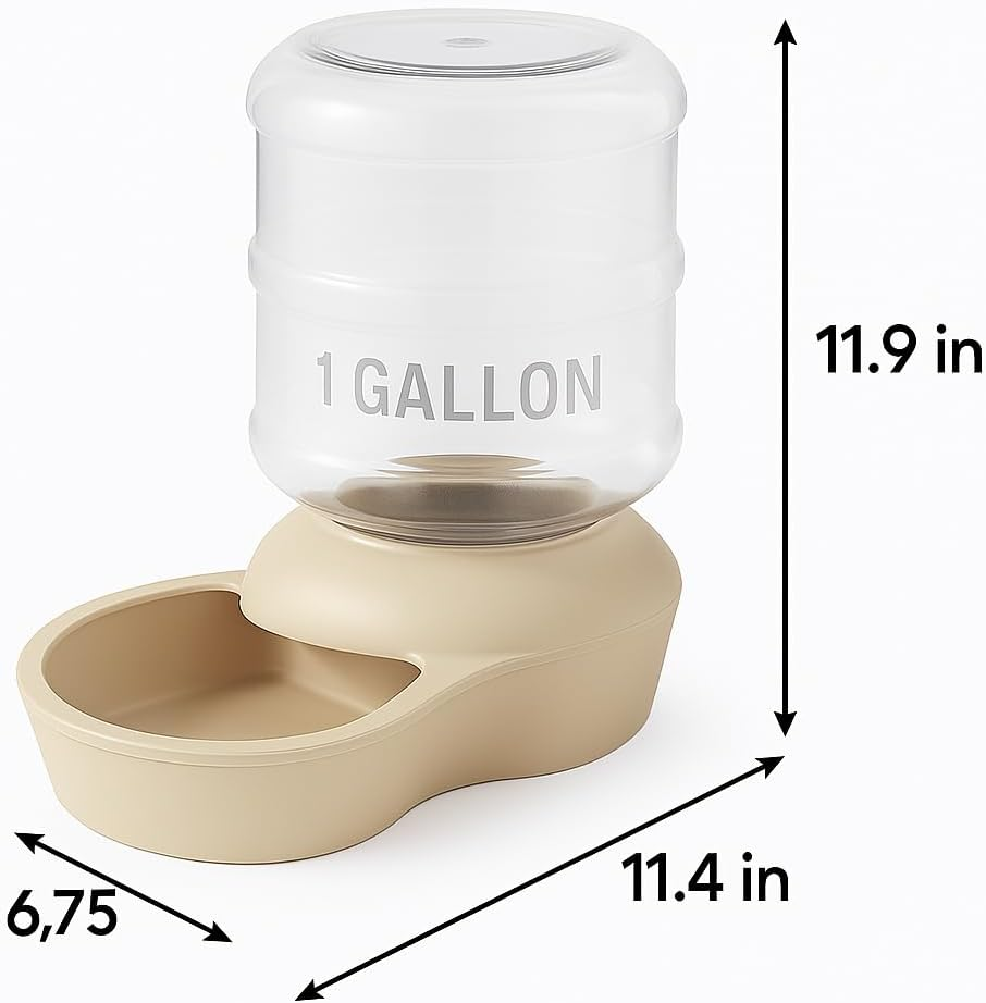 Petmate Aspen Pet Aspen Pet Lebistro Cat and Dog Water Dispenser, Made in USA image number 3