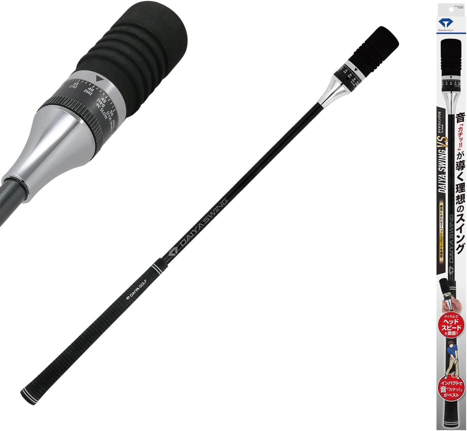 【今平周吾プロ・若林舞衣子プロ 推奨】 ダイヤゴルフ(DAIYA Golf) ダイヤスイングシリーズ ドライバーの飛距離アップ しなり ヘッドスピード スイング練習器具 ゴルフ練習器具 TR-527 TR-5008 TR-5002 TB image number 4