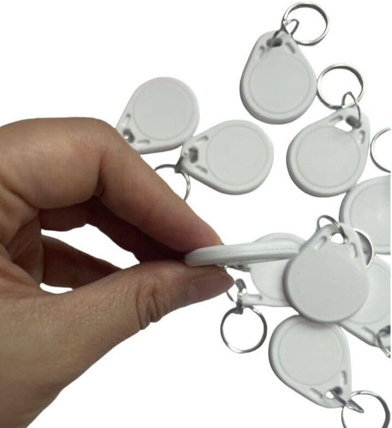 YARONGTECH 13.56Mhz RFID 1K Key Ring Tag Iso14443A Badge (Pack of 10) image number 5