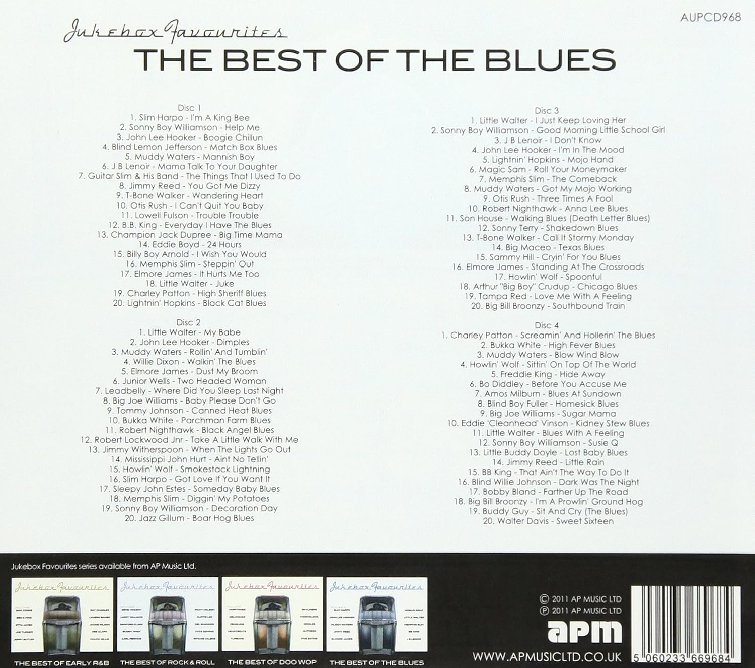 Jukebox Favourites: Best of Blues