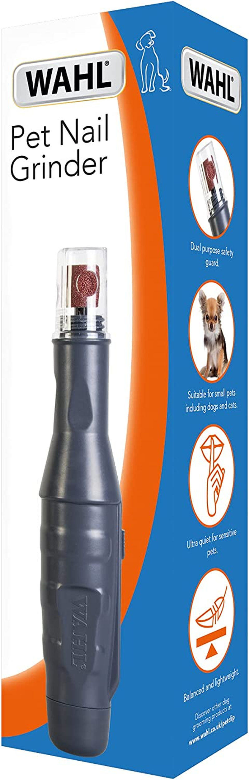 Wahl Dog Nail Grinder/File for Pets, Battery Powered image number 2