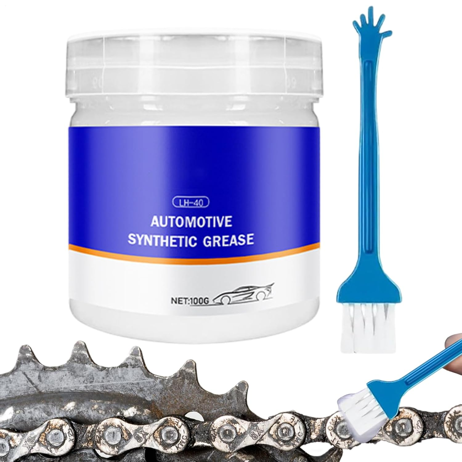 Sunroof Grease &ndash; Silicone Lubricant, Sliding Track Compound | Quiet Glide Agent, Moisture Barrier Paste, Friction- Conditioner, Car Window Wax, Squeak Control Gel, Seal Reviver Balm, Panel Coating image number 3