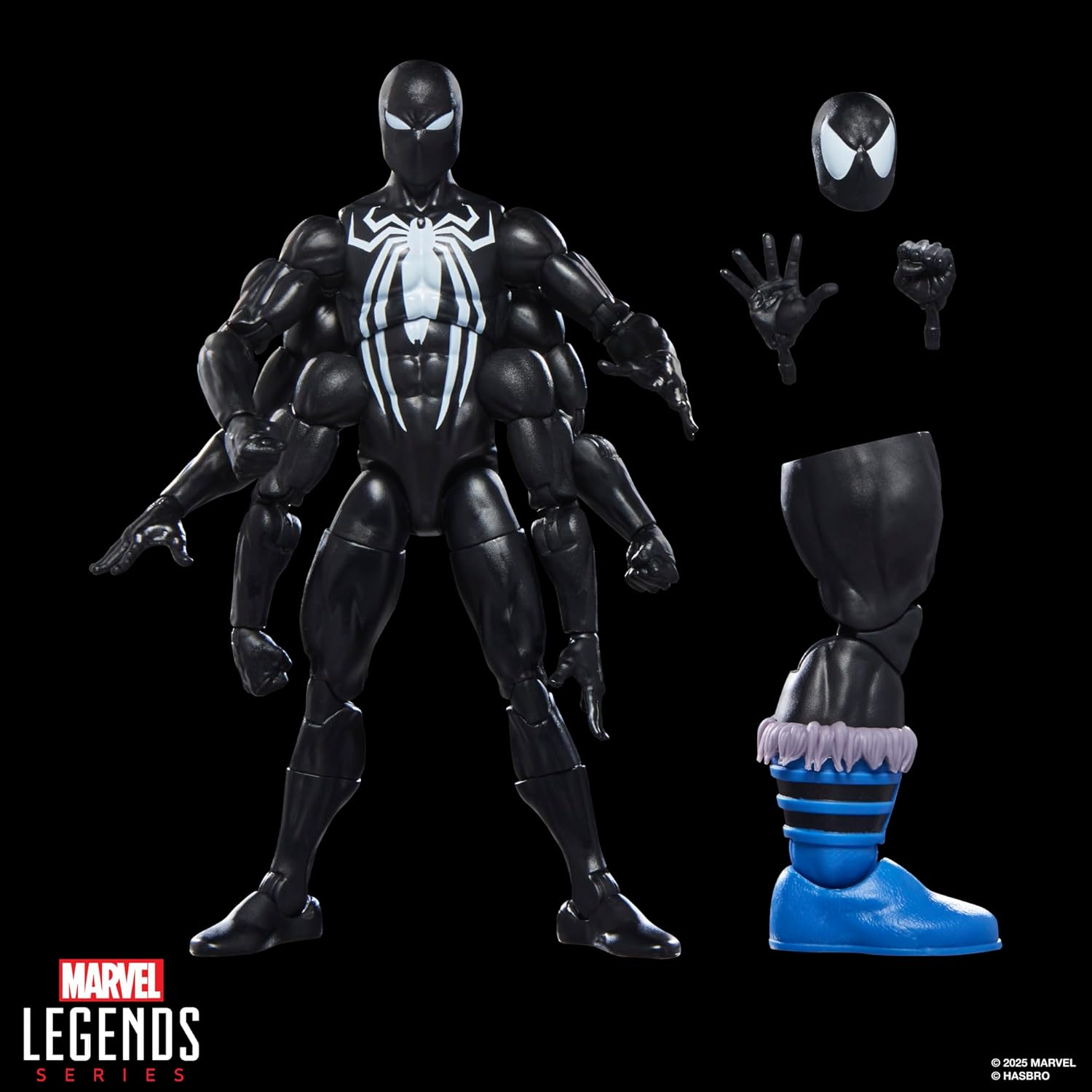 Marvel Legends Series Dark Avengers Spider-Man, Avengers Comics Collectible 6-Inch Scale Action image number 5