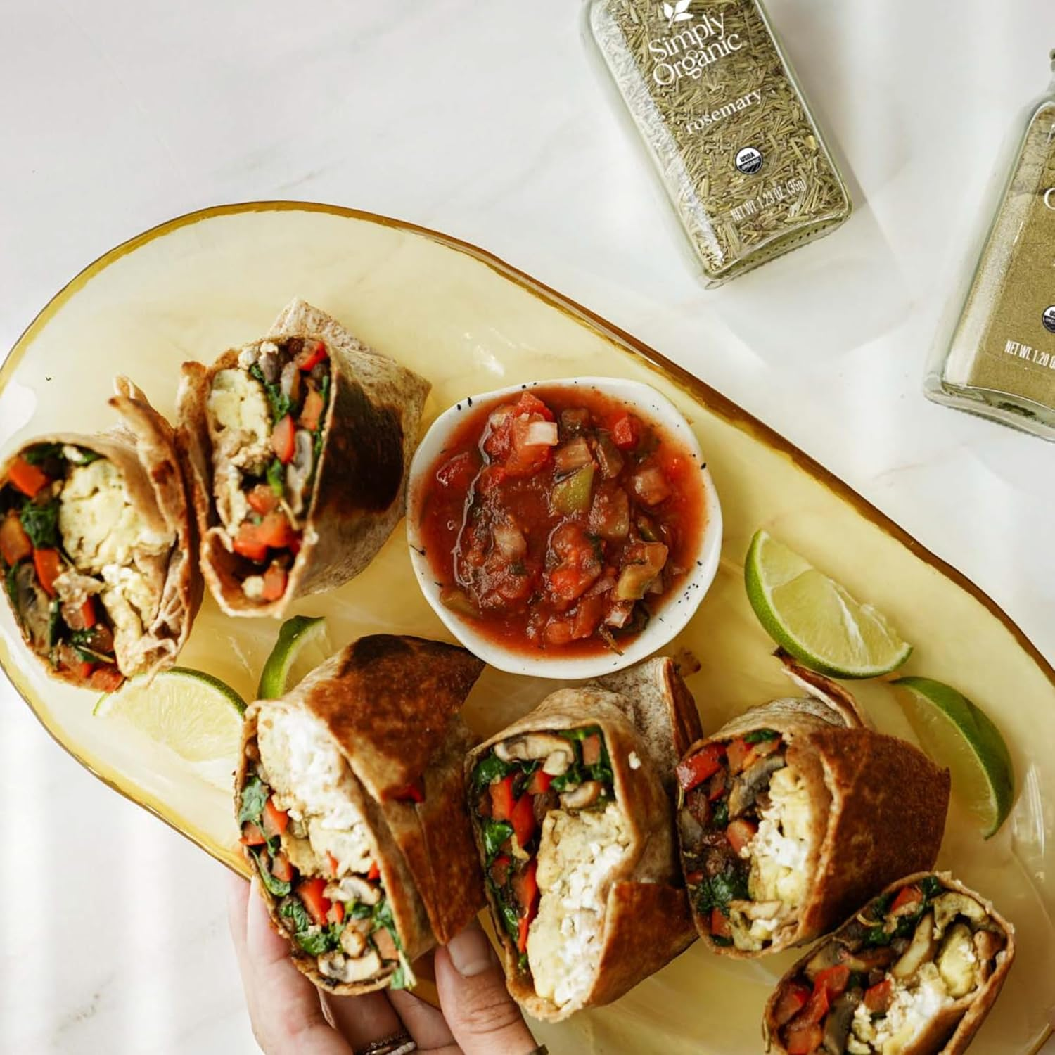 Simply Organic Simply Organic Rosemary Leaves Large Glass 35G, 35 G image number 1