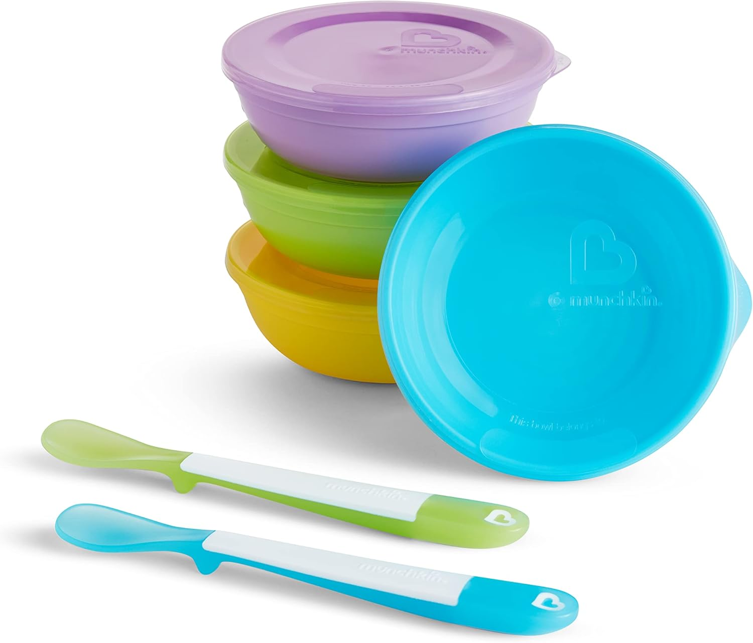 Munchkin Love-A-Bowls 10 Piece Feeding Set image number 5