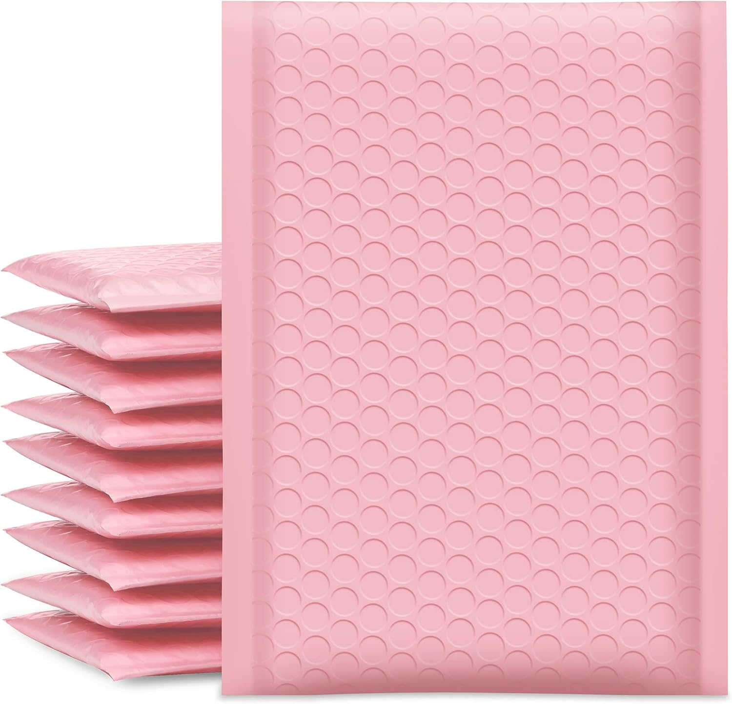UCGOU 6X10" Light Pink Bubble Mailers Padded Envelopes Shipping Bags 25Pcs image number 3