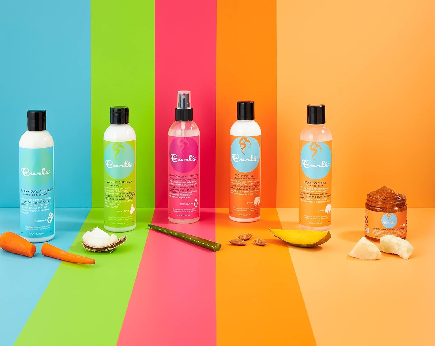 Curls Hair Gel Goddess Glaze Curl Gel, 8 Ounce image number 2