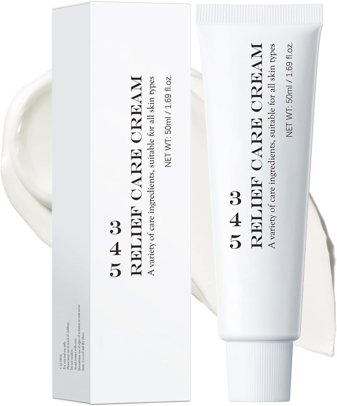 345 Face Cream for Soft & Comfortable Skin, Silky Non-Greasy Formula, Provides Nourishment and a Refreshing Finish Suitable for All Skin Types - 50Ml image number 2