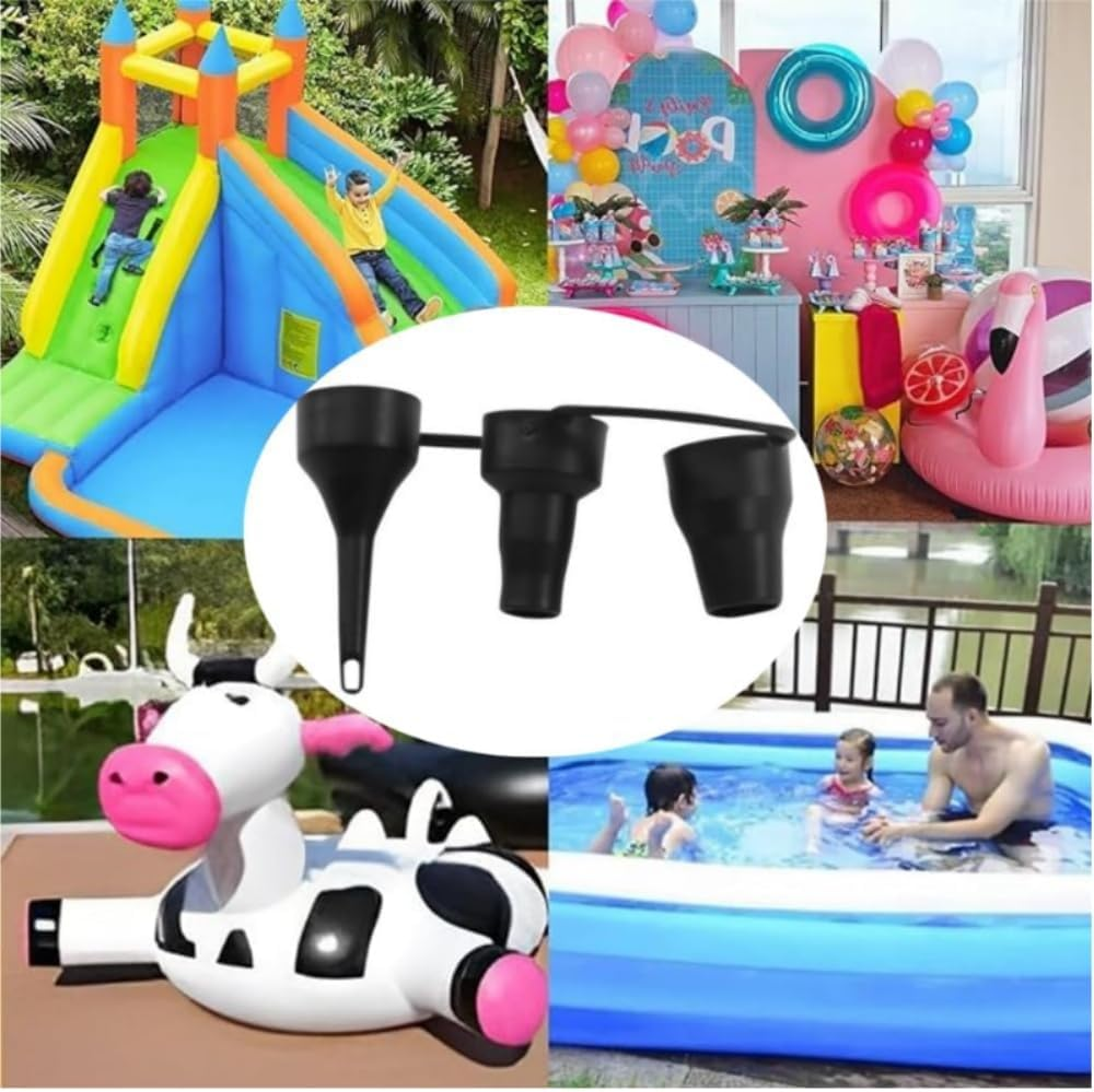 Goxfaca Electric Air Pump Rozzles, Portable Quick Fill Perfect Inflation Nozzles, Outdoor Camping Nozzles (2 Sets) image number 3