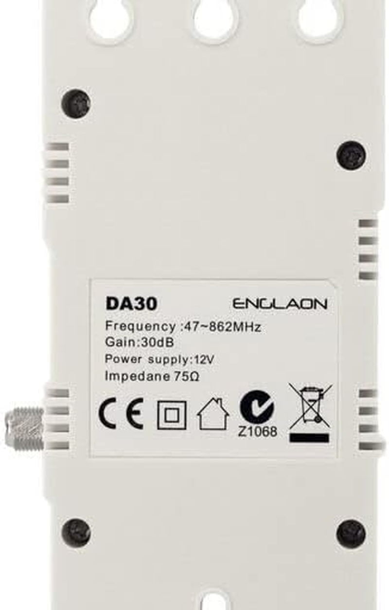 ENGLAON Digital TV Signal Amplifier Booster 12V/240V 30Db for Caravan Motorhome Boat Home and RV image number 3