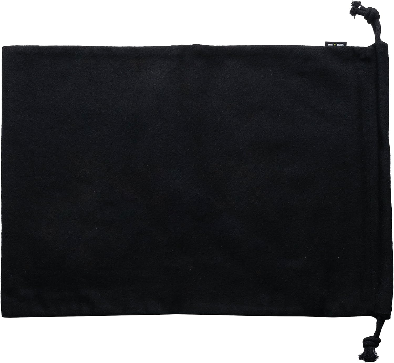 ZENPAC Shoe Dust Bags, Duster Flannel Pouch with Drawstring Closure, Washable, Breathable, Travel, Home Essentials for Luggage, Accessory Storage, Black, 12X17 Inch (Pack of 2) image number 5