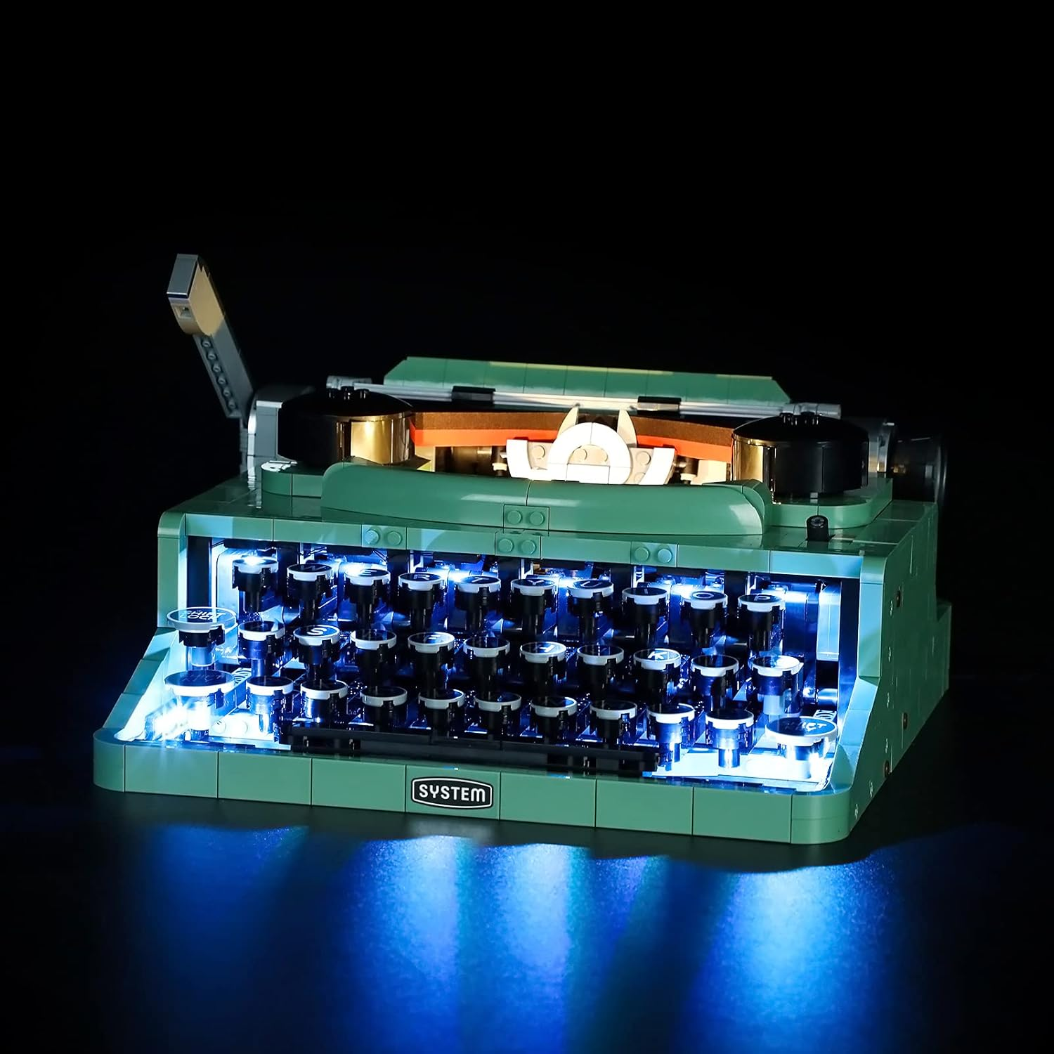 GEAMENT LED Light Kit Compatible with  Typewriter - Lighting Set for Ideas 21327 Building Model ( Set Not Included) image number 1