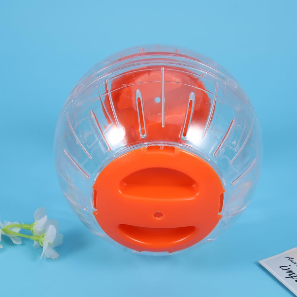 Veemoon 4.7 Inch Hamster Running Ball - Exercise Ball for Small Pets - for Dwarf Hamsters and Other Small Animals and Design Colorful Options Available