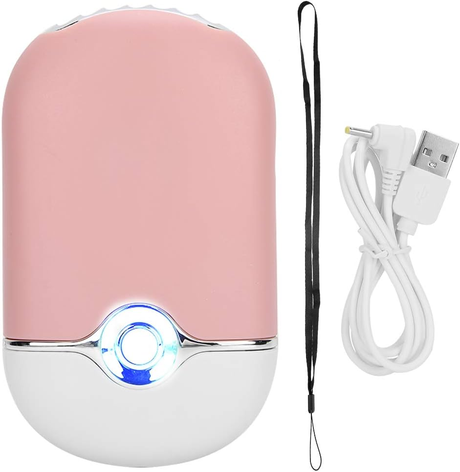 Eyelash Extension Fan, Mini Fan, Eco-Friendly Home for Nail Art Dry Eyelashes Women(Pink) image number 5