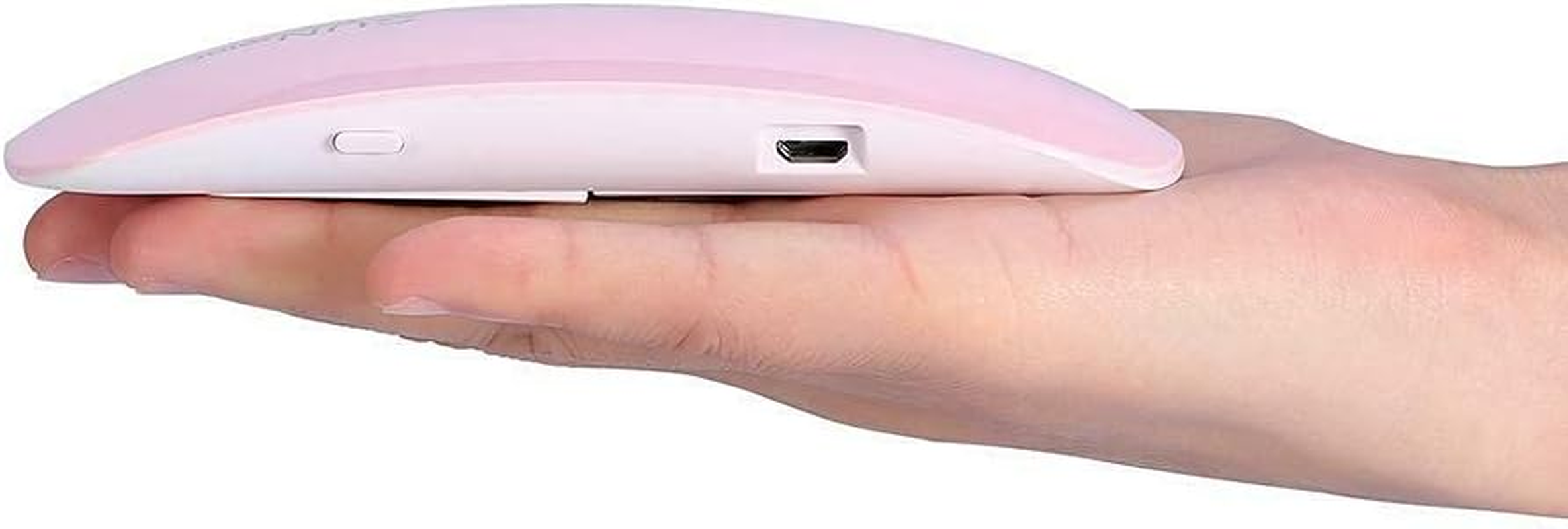 Portable LED Nail Dryer Portable USB Gel Nail Cure Polish Dryer 45S/60S Timer Setting DC 5V Nail Art Light image number 3