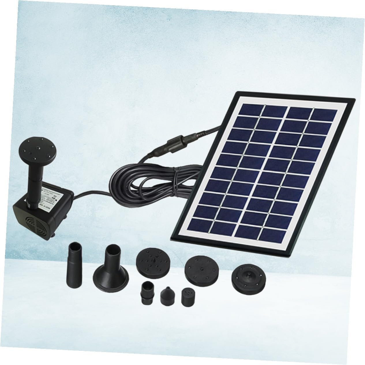 Bestonzon Solar Floating Fountain Pump Solar Powered Aerator for Garden Fish Tank Outdoor Water Circulation Oxygenation Decorative Pool Feature image number 2