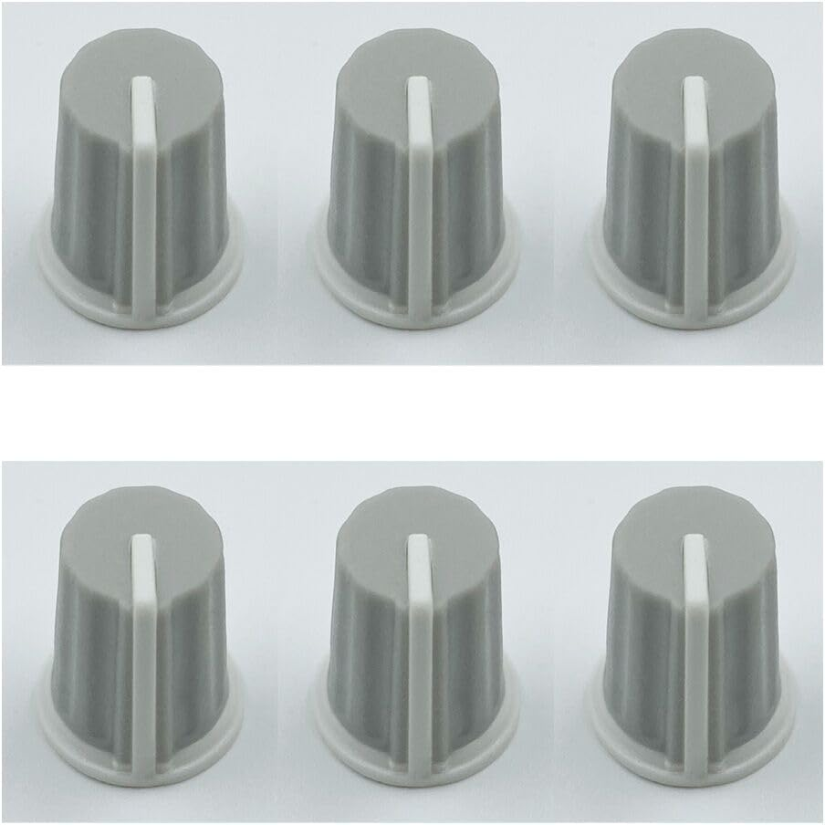 HUMARH 6-Pack EQ Rotary Knob for Pioneer DJM-700 750 800 850 900 2000 900NXS2 900SRT 900Nexus 2000Nexus Etc, Pioneer Digital Controller XDJ-RX DDJ-RZ DDJ-SZ DDJ-SZ2 Etc, DAA1176 DAA1305. (White) - Blue image number 7