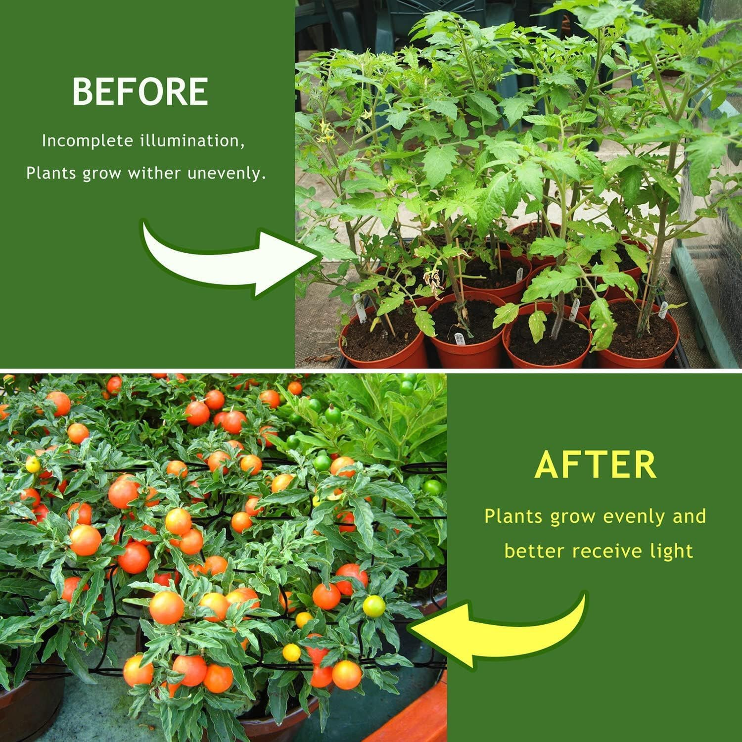 Grow Tent Trellis Netting 2X4', Elastic Netting with Steel Hooks, Flexible Hydroponics Scrog Support for Grow Tents, Gardening, and Horticulture(2 Pack)