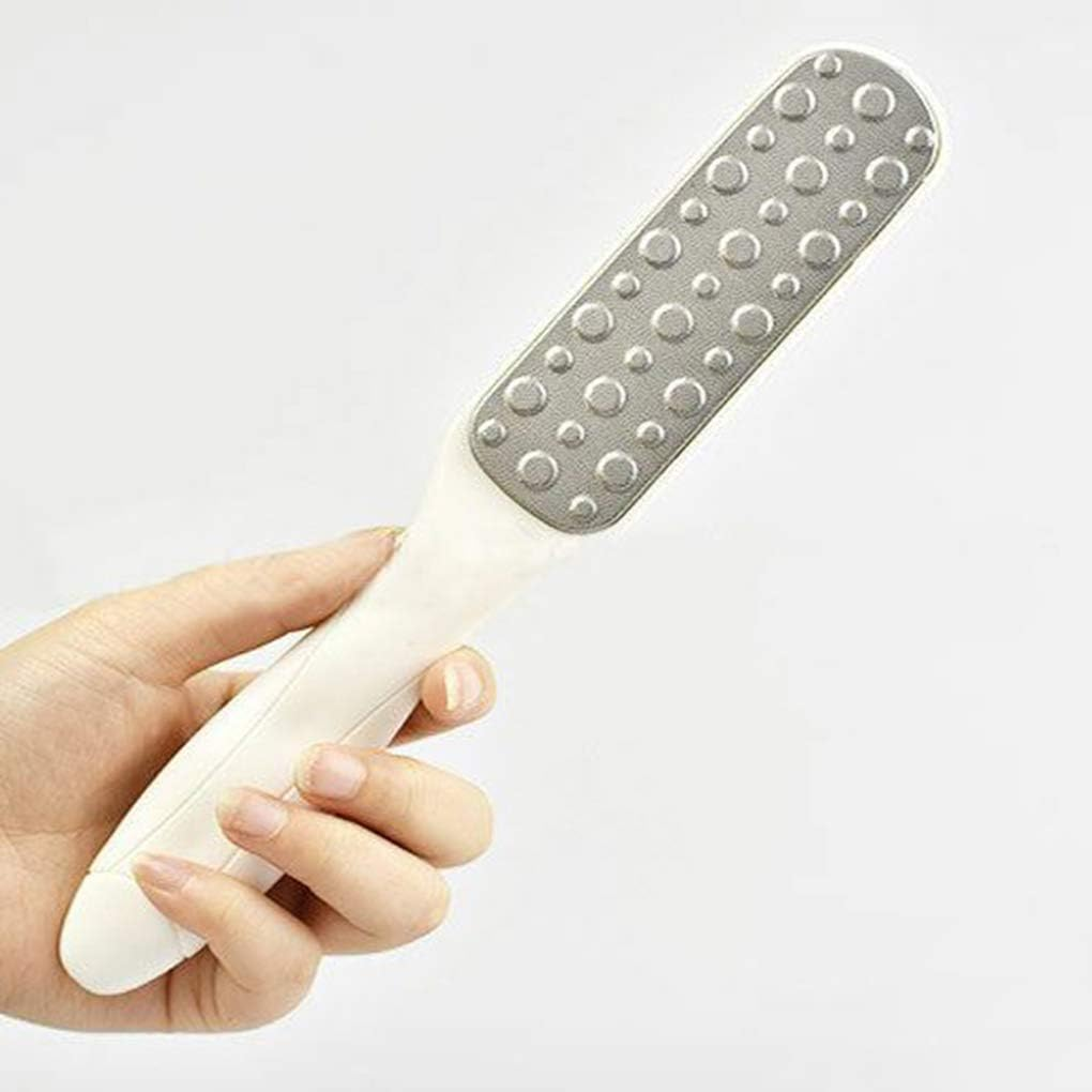 Foot Dead Skin Removal File Stainless Steel Dual Sides Feet Scrubber Rasp Callus Remover Pedicure Tools image number 3