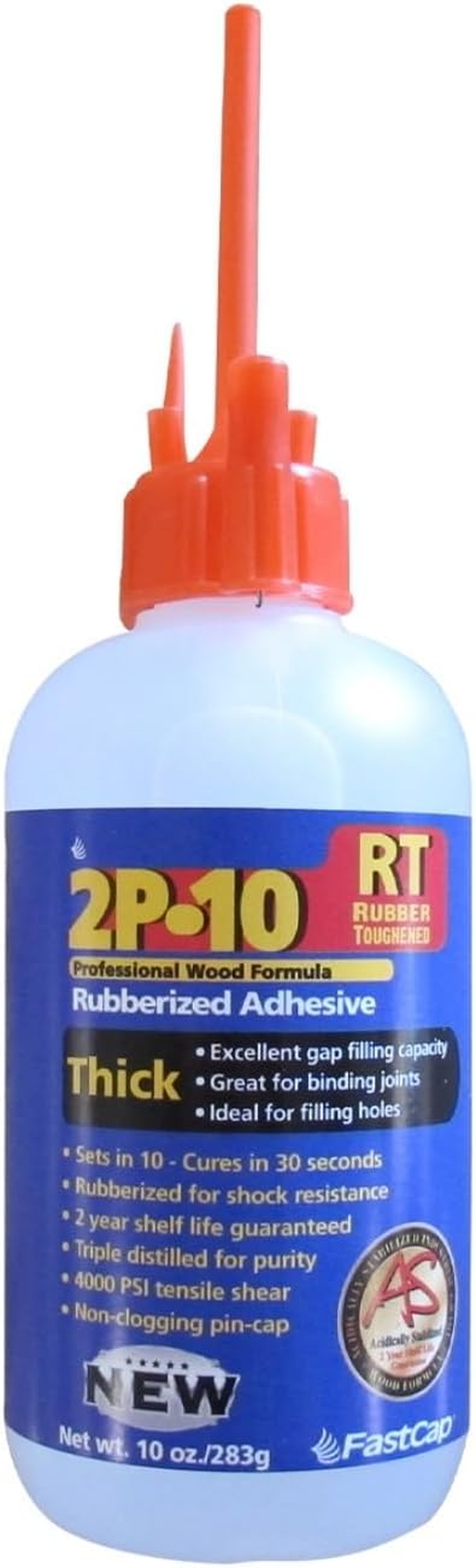 Fastcap 2P-10 Rubber Toughened Thick Super Glue 63Ml image number 1