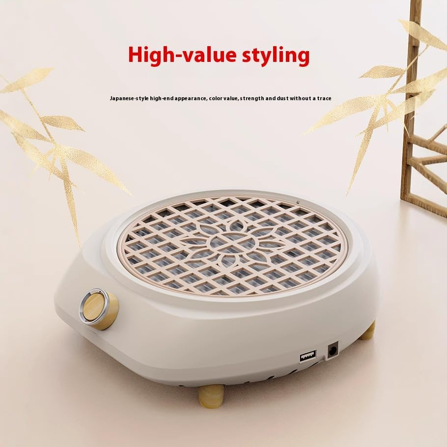 Nail Art Vacuum Cleaner, Brushless Turbo, Low-Noise Nail Art Vacuum Cleaner, High-Power Vacuum Cleaner image number 3