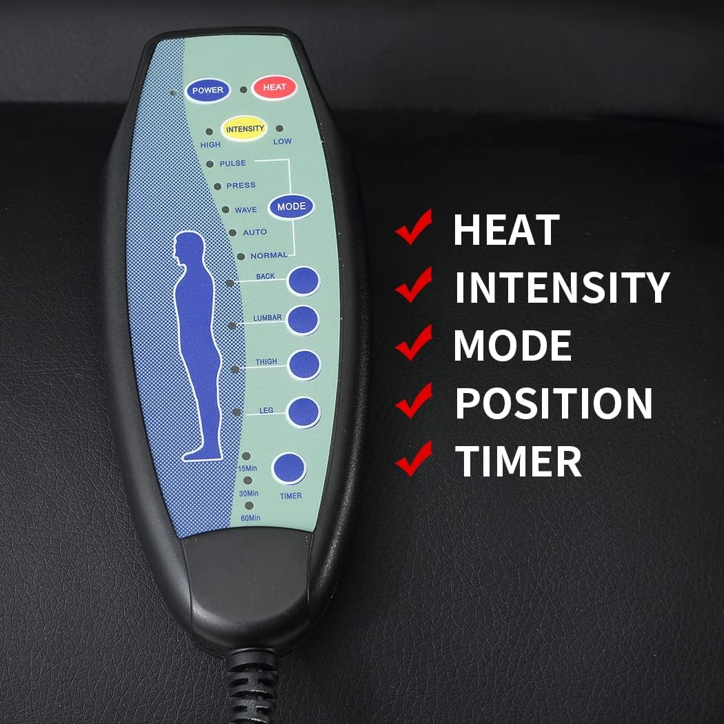 Levede Electric Recliner Chair Massage Chairs with Remote Control,Pu Leather Lounge Back Heated Sofa,Recliner,8 Points,5 Modes,Timer,Adjustable Lounge Sofa Chair for Living Room,150Kg Load - With 360&deg; Swivel image number 2