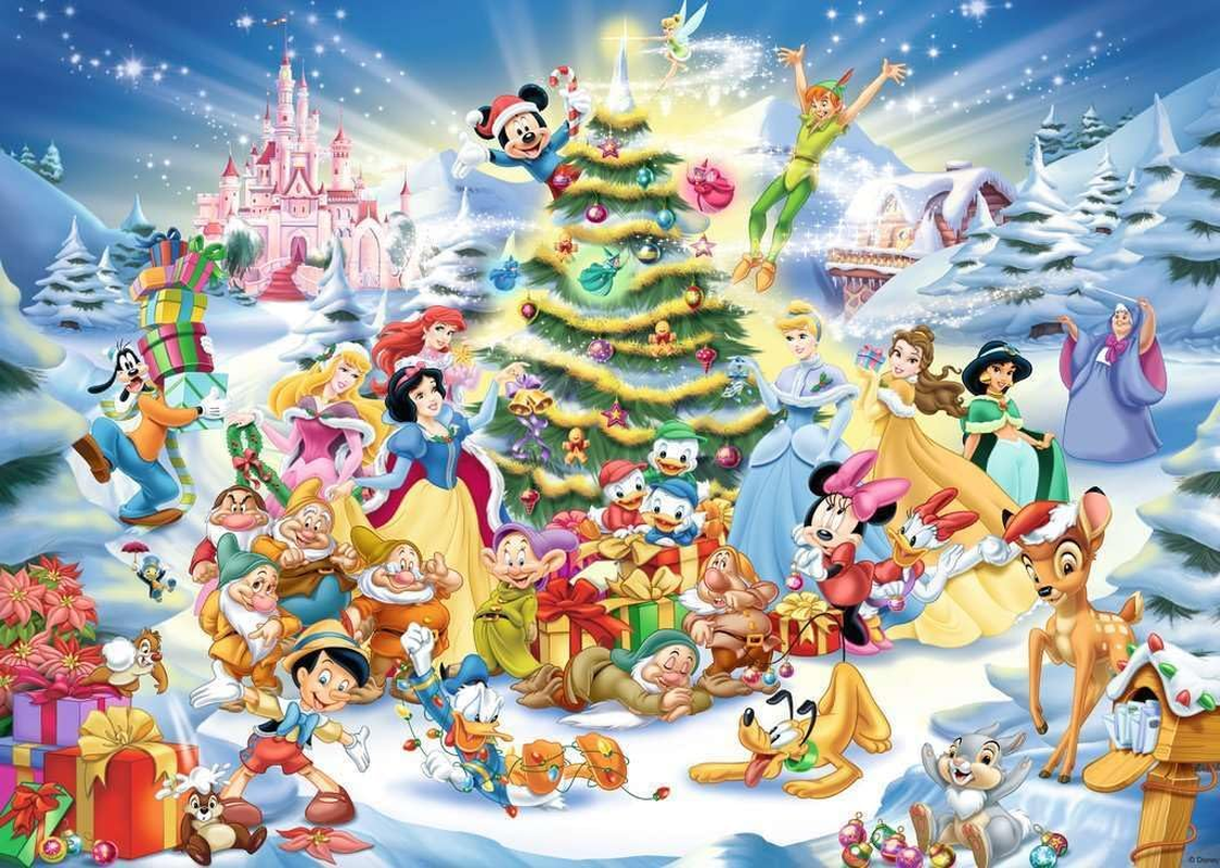 Rburg - Disney Christmas Eve Puzzle 1000P image number 2