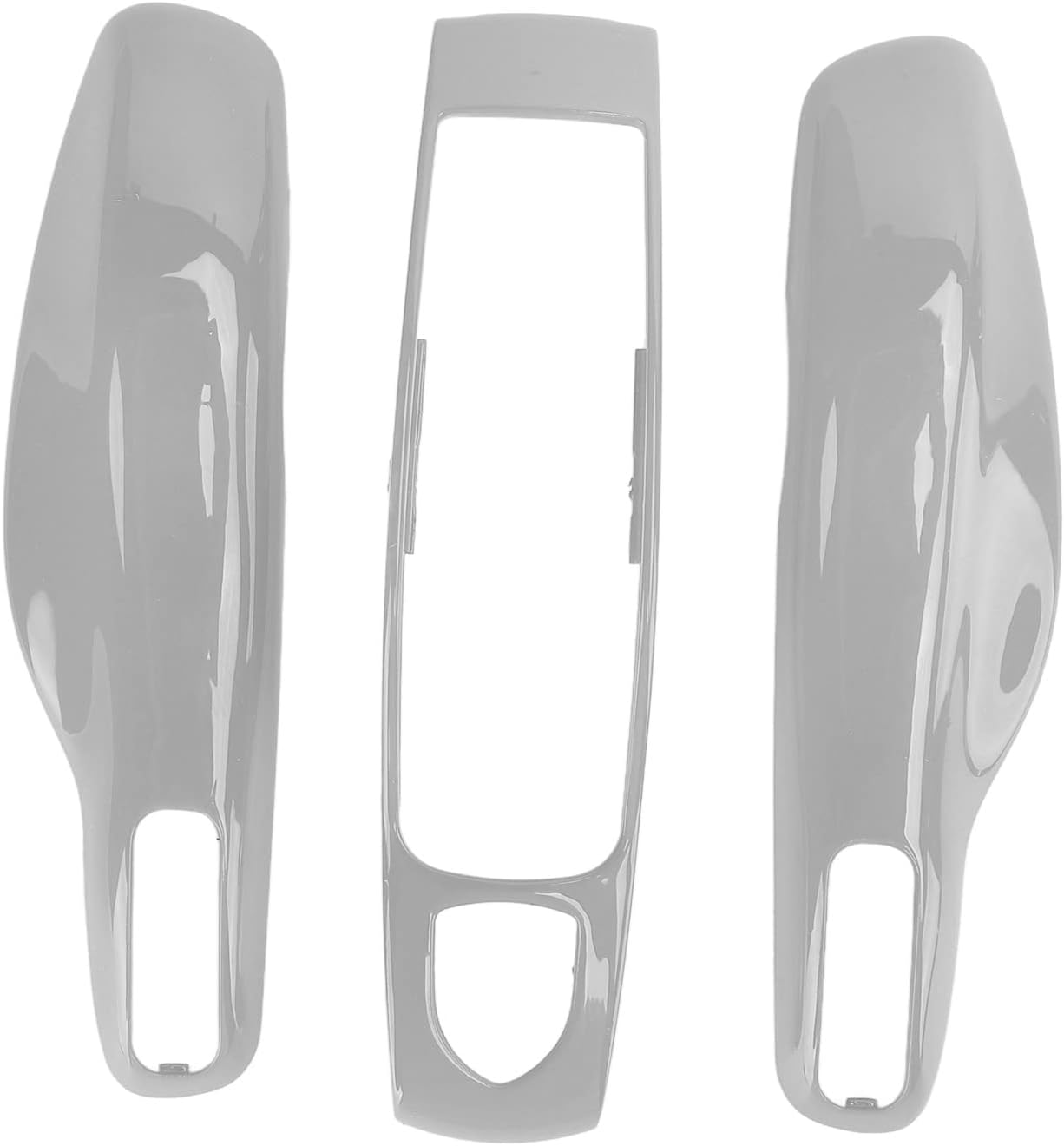 Key Fob Shell Cover for Porsche 911 & 718 - Durable Protective Car Key Case Replacement, Easy Installation (Grey) - Charcoal Grey image number 3