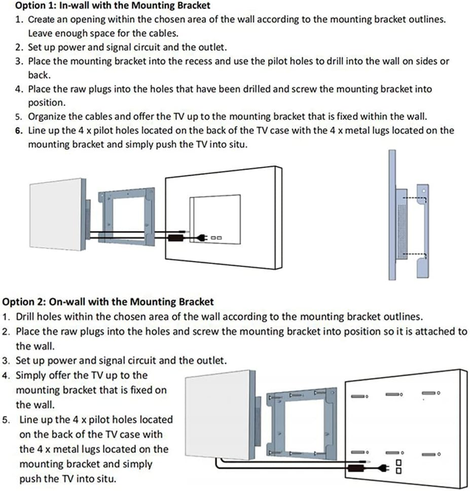 Elecsung 43 INCH Android Touchscreen Smart Mirror TV for Bathroom,Bedroom,Living Room Waterproof LED Television ATSC Wifi image number 2